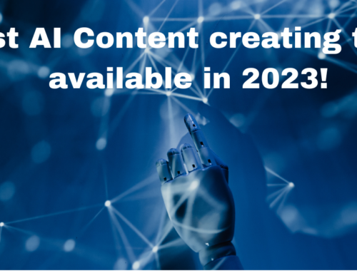 Best AI Content creating tools available in 2023!