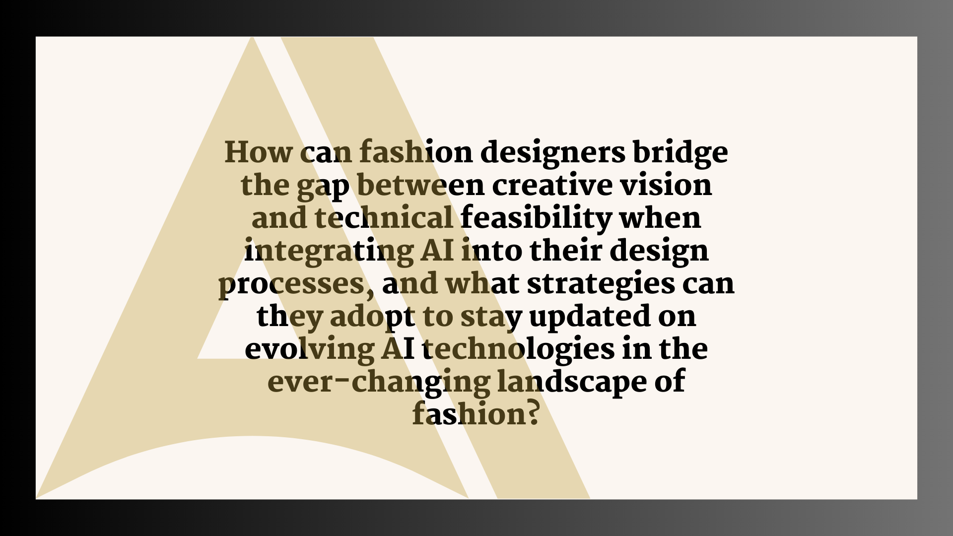 ai in fashion design